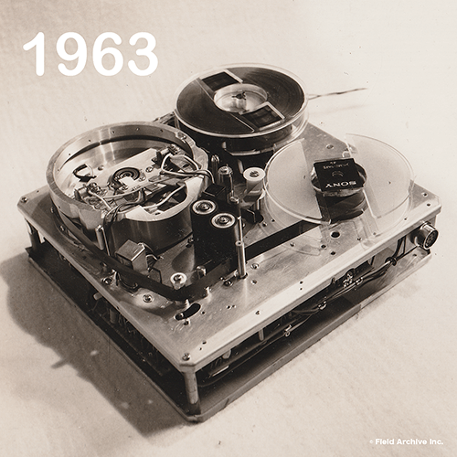 世界初の家庭用ビデオテープレコーダー『CV-2000』試作機
