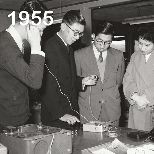 三笠宮ご夫妻とベビーコーダ
